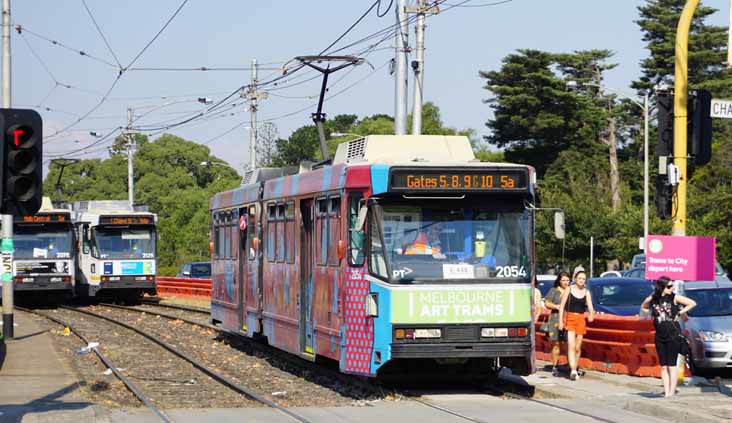 Yarra Trams Class B Art Tram 2054